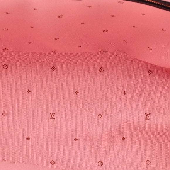 Louis Vuitton Black Pink Monogram Canvas Fall For You Neverfull MM Limited - Picture 7 of 9